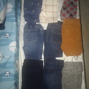 Toddler pants: 9 pairs